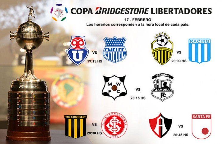 Inicia la Copa Libertadores de América - .::Agencia IP::.