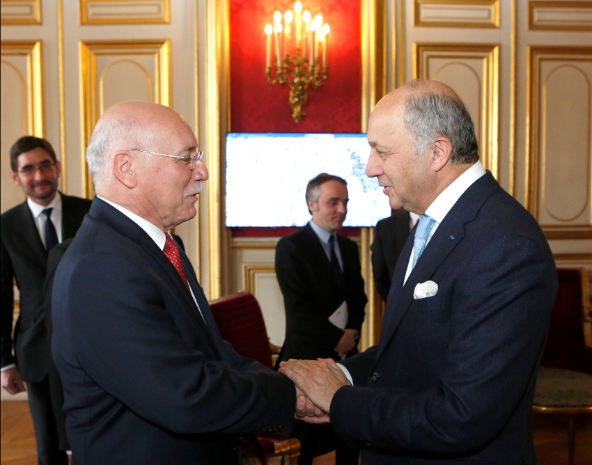 canciller de Francia y Paraguay