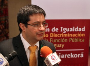 Humberto Peralta, ministro de la Secretaría de la Función Pública.