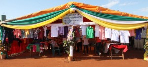 Stand de la Academia de Corte y Confección.