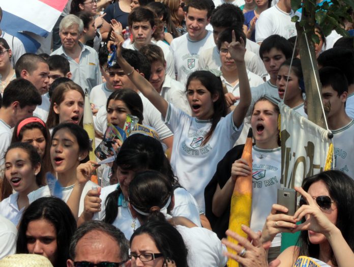Concentracion - Marcha - Congreso - Jovenes - Estudiantes - Alumnos