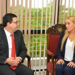 Lilian Tintori con Hugo Velazquez