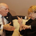 Loizaga con  Susana Malcorra