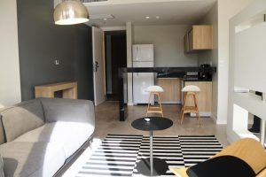 Habitaciones del HUB Hotel Asunción.