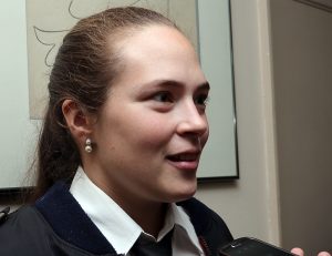 Belinda Sartori desde hace 4 años se desempeña como piloto profesional de aviación.