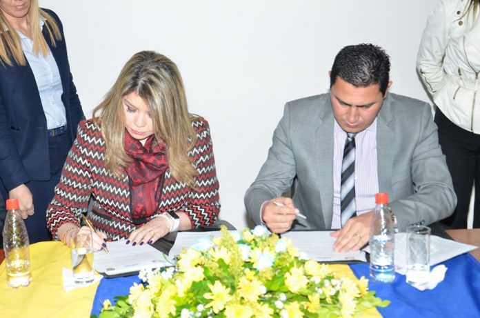 firma de convenio conatel - muni de luque