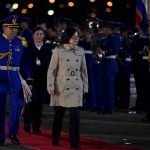LLEGADA DE LA PRESIDENTA DE TAIWÁN A PARAGUAY