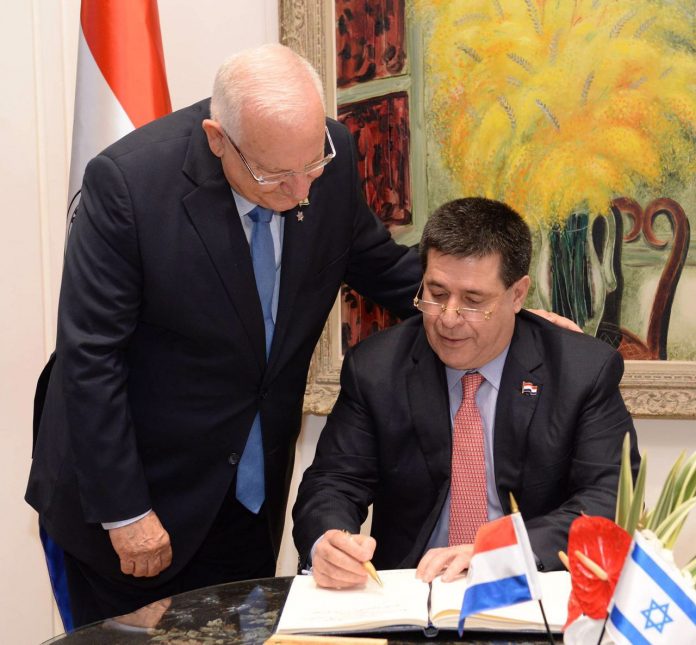presidente de Paraguay e Israel