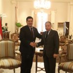 Cartes con el presidente de FIA
