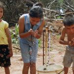agua potable asentamiento interior