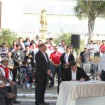 firma de acuerdo entre la SND en Pilar 1