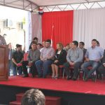 ministro Barrios hablando en Pilar