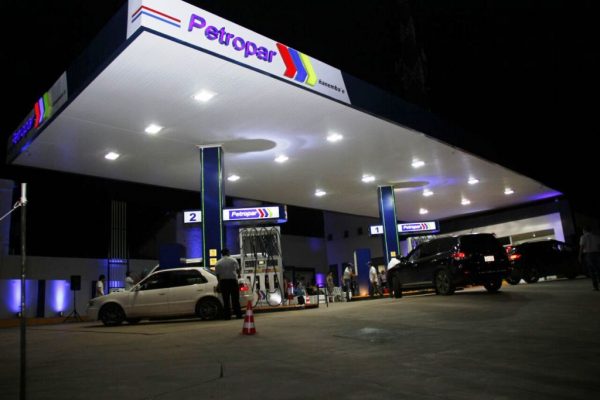 La nueva estación de servicio de Petropar en Ciudad del Este. Foto gentileza/Petropar