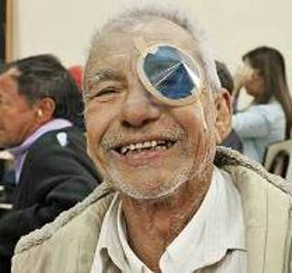 Paciente beneficiado gracias al convenio de Salud Pública con Fundación Visión Foto gentileza @fundación.visión