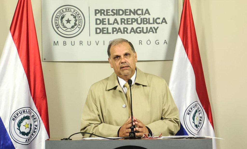 Joaquín Roa, ministro de la SEN. Foto: IP.