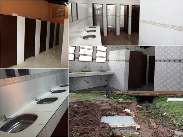 Las instalaciones refaccionadas en beneficio de la comunidad educativa sanlorenzana Foto gentileza Itaipu 
