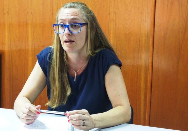 Caren Kremer, coordinadora social del MOPC IP Paraguay