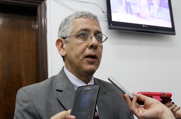 Luis María Pereira, director de Tránsito de la Municipalidad de Asunción. Foto IP