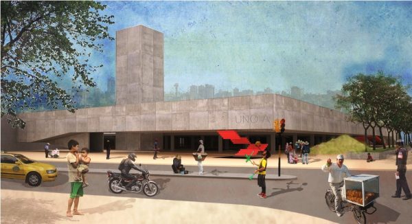 Fachada del "Sitio Memorial y Centro Cultural 1A Ycua Bolaños” Foto: Gentileza (www.ayalavargas.com)