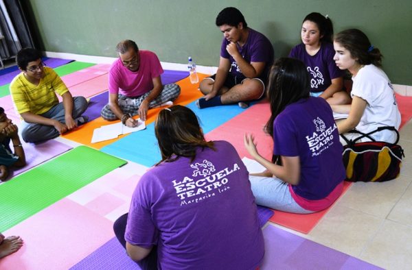 Talleres de teatro de la Escuela de Margarita Irún Foto: Gentileza (http://www.laescuelateatromi.com/)