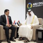 Cartes y Mohammed bin Zayed Al Nahyan – jeque árabe