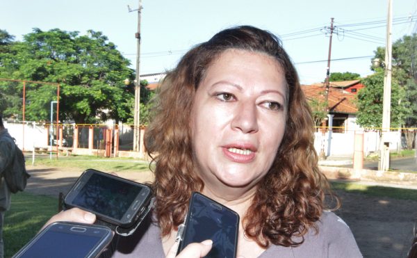 Olga Torres presidenta de la Asociación de Víctimas del Dengue / IP Paraguay