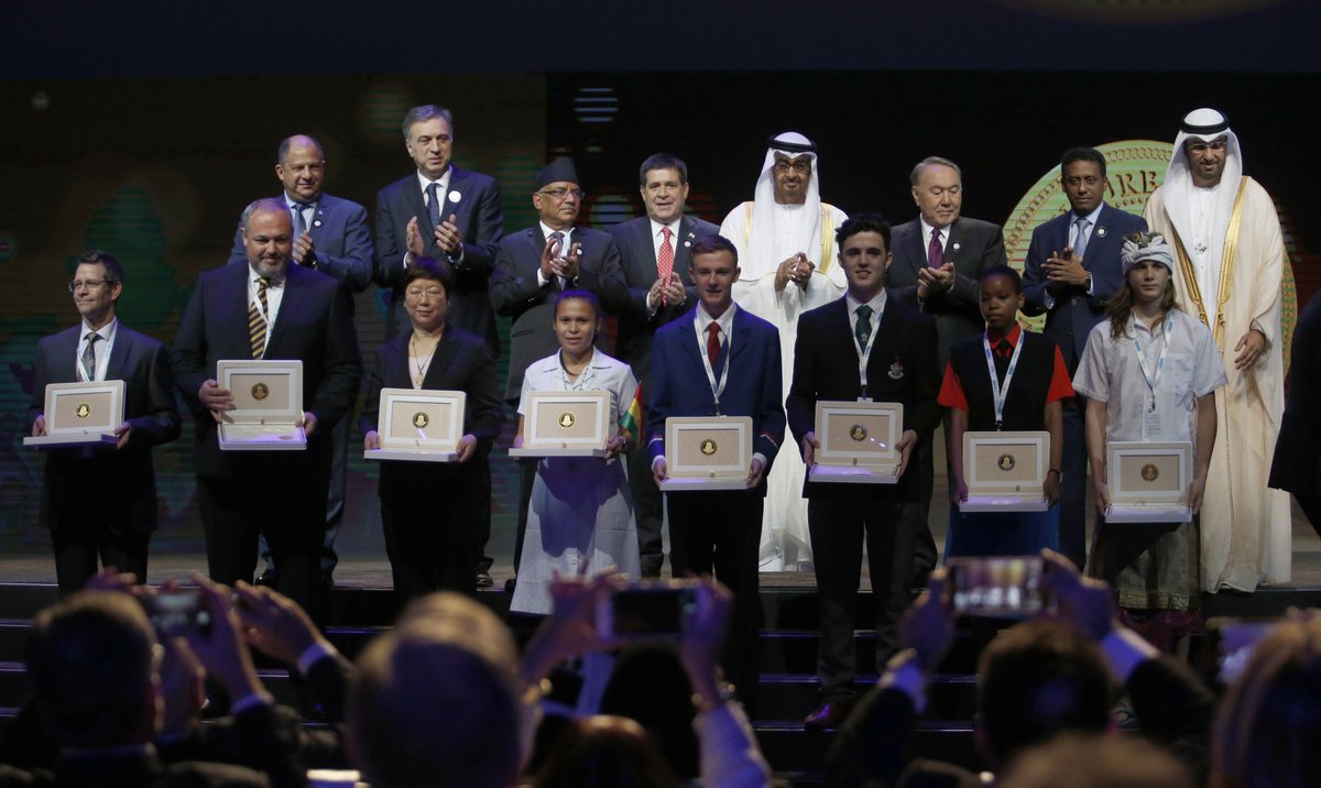 Entrega del "Premio Zayed de Energía del Futuro 2017"