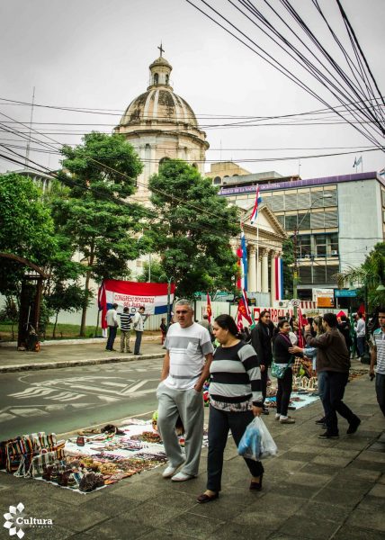 Actividades realizadas en el 2016 buscando reactivar los espacios de esparcimiento en el centro de la ciudad de Asunción Foto: Gentileza SNC