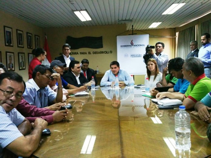 campesinos mag reunión con asociaciones de agricultores