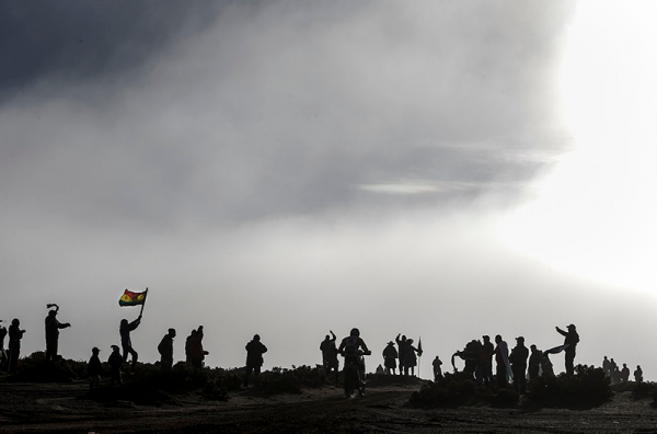 El Dakar en su paso por tierras bolivianas. Foto Dakar.