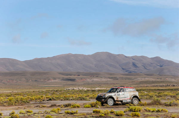 El piloto argentino Orlando Terranova. Foto Dakar.