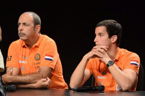Blas y Enrique Zapag en el programa "Dakar: una noche de campeones".