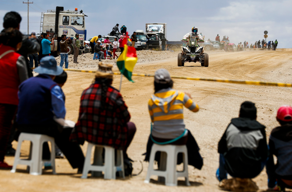 Quinta etapa del Dakar en Bolivia. Foto Dakar.