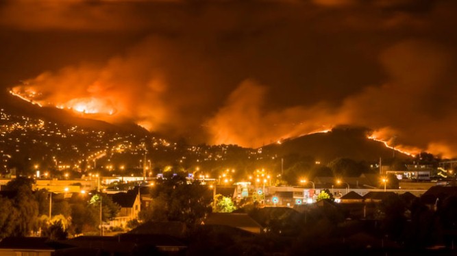 NEWZEALAND-WILDFIRES