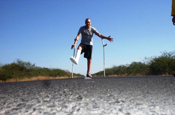Andy hoy se muestra recuperado de las lesiones que le causara ese trágico accidente hace más de 11 años