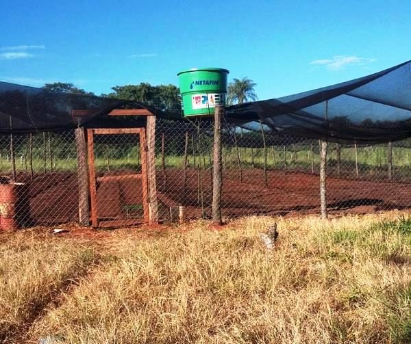El tanque y los equipos de irrigación más los insumos fueron entregadas al Comité de Mujeres Foto: INDI