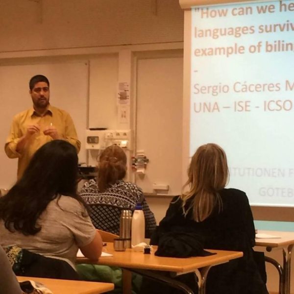 El investigador Sergio Cáceres Mercado estará a cargo del curso.