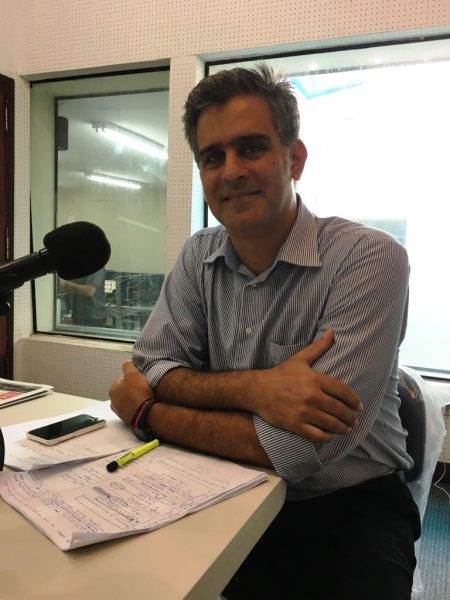 El intendente de Inclusión Bancaria del BCP, Cristian Tondo. Foto Radio Nacional del Paraguay.