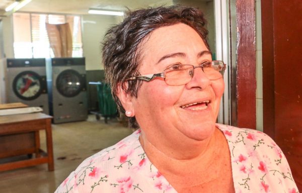 jefa de lavanderia del Instituto del Cancer