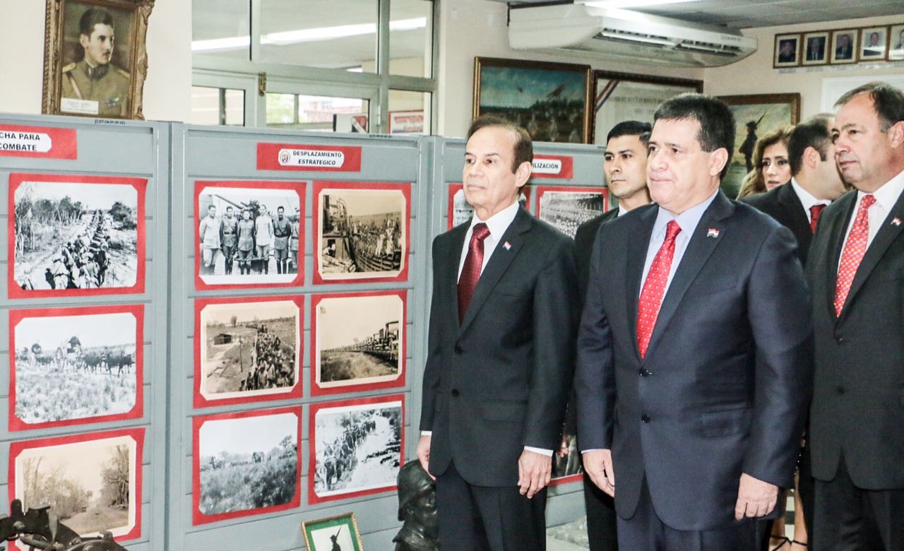 Horacio Cartes y Diogenes Martínez.