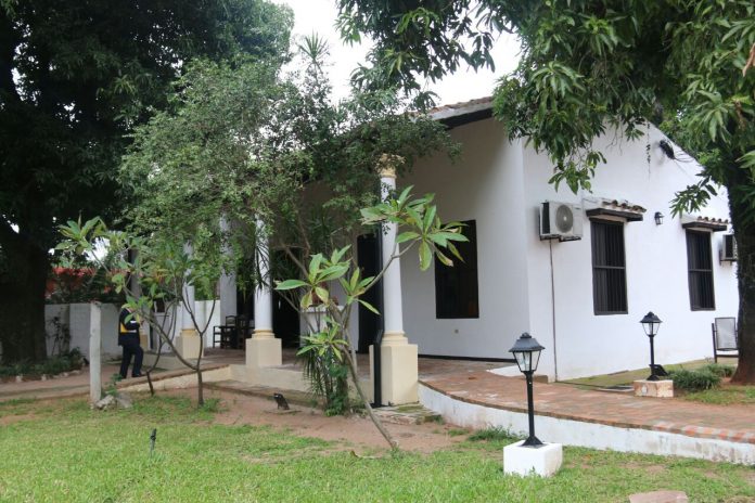 restauracion de la casona de Aregua