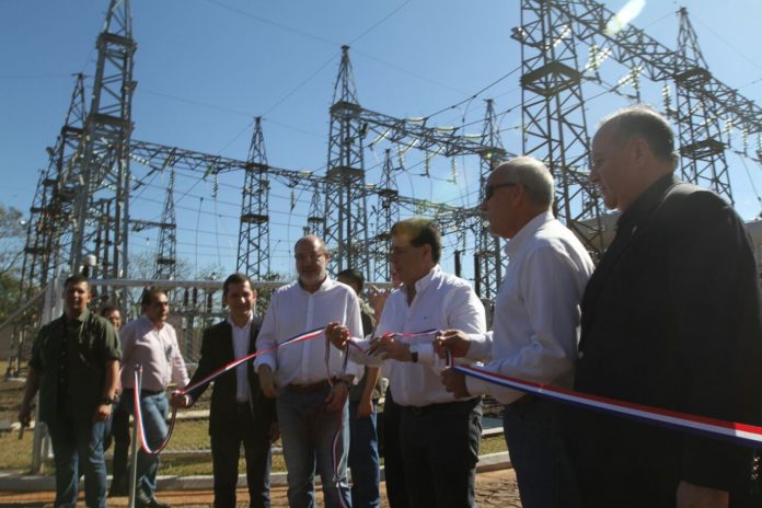 inauguracion de mejoras en la ANDE- en Alto Parana 2