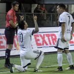 willi mendieta- festejo de gol- Olimpia