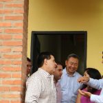 Cartes con la gente- inauguracion de viviendas en Capiata 8