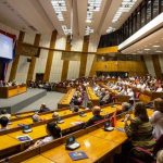 El acto central de apertura tuvo lugar en la sala de sesiones del Congreso Nacional. Foto gentileza El Cabildo