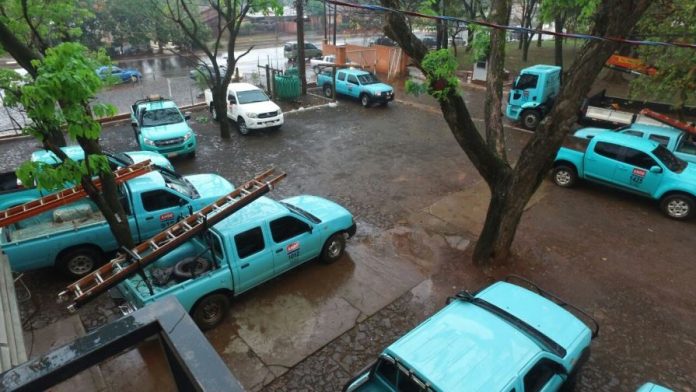 cuadrillas de la ANDE