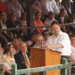 ministro de Industria- Gustavo Leite en la expo norte