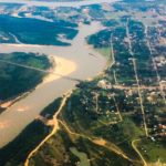 vista aerea del terrirorio paraguayo- rio- Paraguay 2