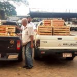 Cargamento de tomate decomisado en el Abasto