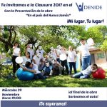 Tarjeta de clausura 2017